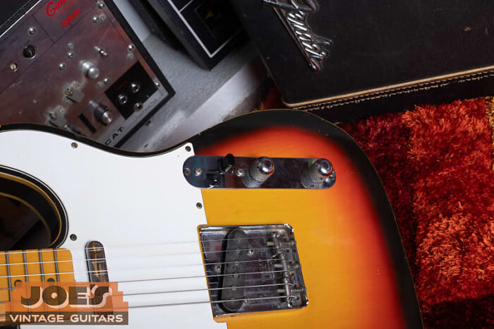 Fender Telecaster Custom 1966 - Maple Cap - Sunburst - Image 6