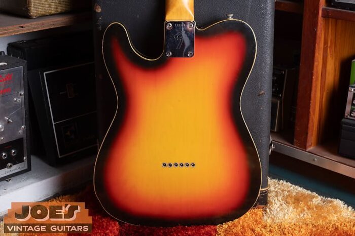 Fender Telecaster Custom 1966 - Maple Cap - Sunburst - Image 8