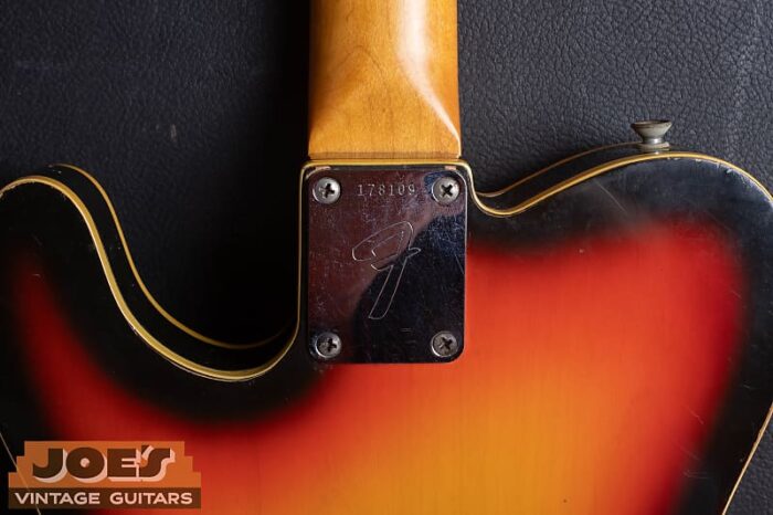 Fender Telecaster Custom 1966 - Maple Cap - Sunburst - Image 11