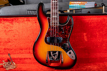 1972 Fender Jazz Bass Sunburst