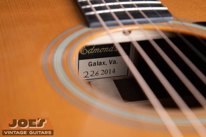 Edmonds OM-28 2014 - BRAZILIAN & Adirondack - Image 12