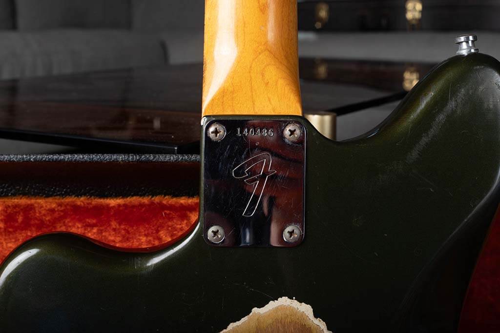 Fender plate serial number 140486