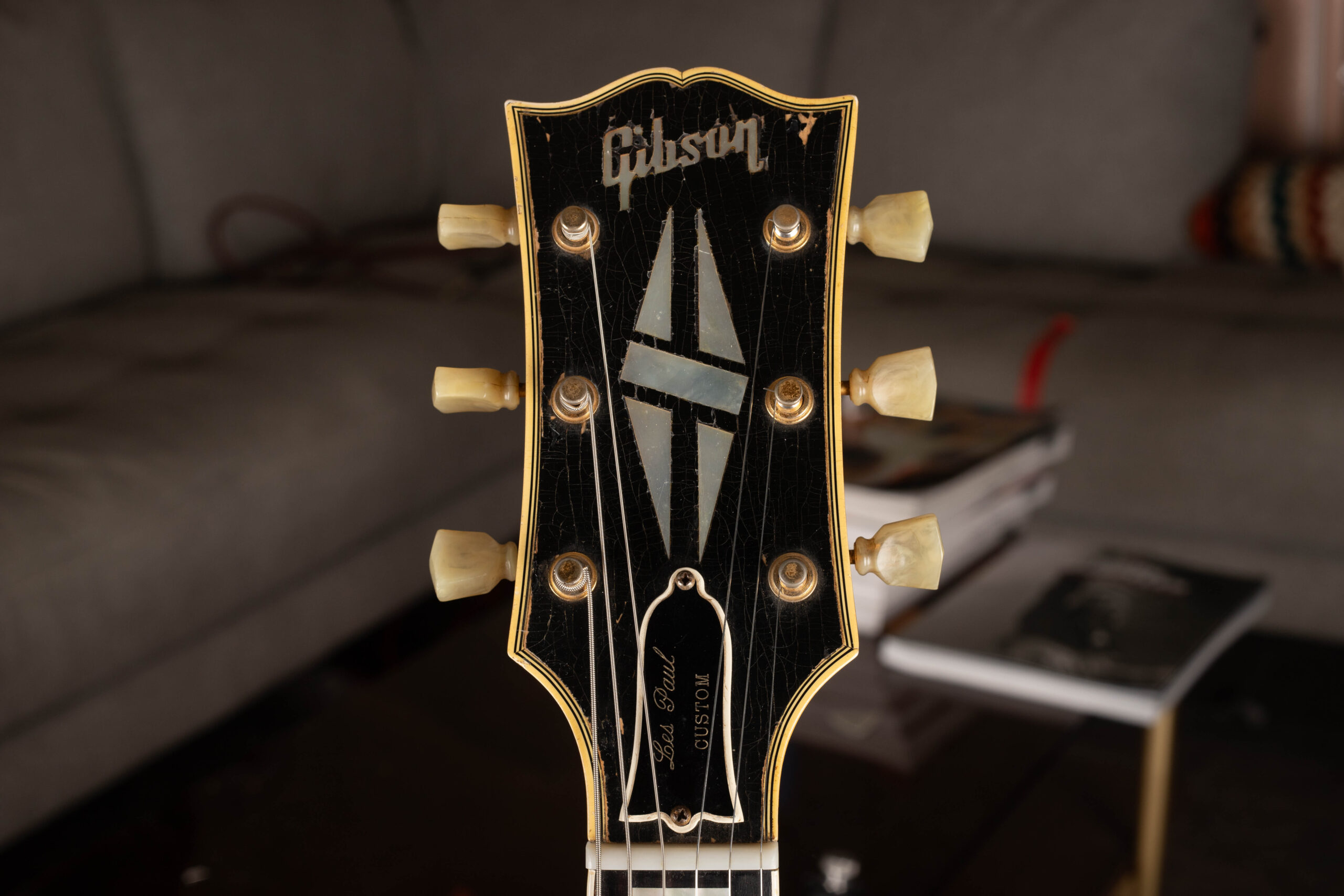 1955 Gibson Les Paul Custom Black Beauty ebony finish gold hardware multi-ply binding