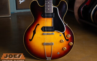 A sunburst 1959 gibson ES-335 in near mint condition.