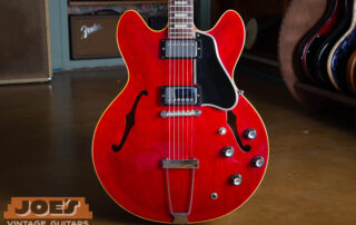 A 1966 Gibson ES-335 that was purchased as part of a large collection.