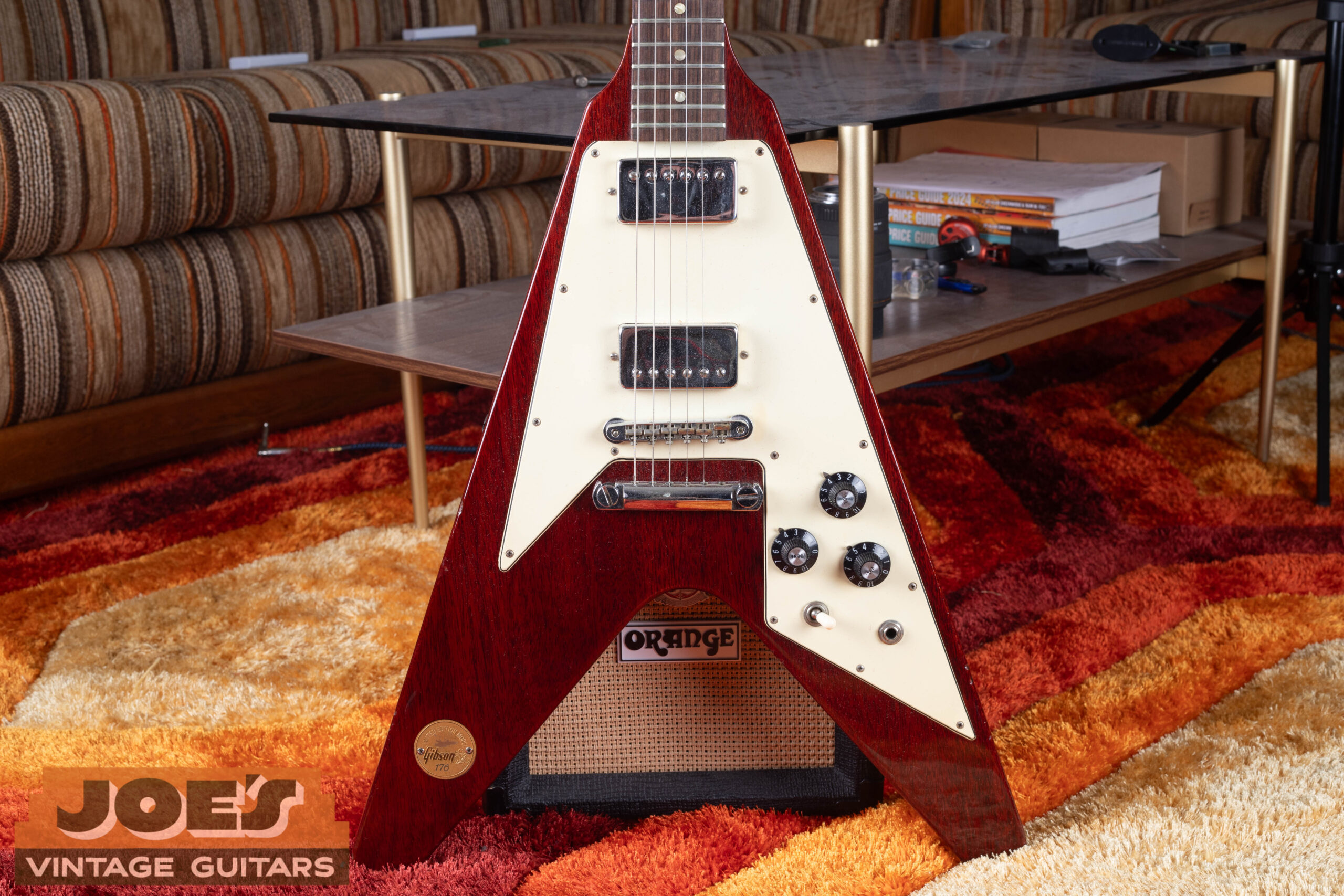 1971 Gibson Flying V Medallion — rare and valuable Norlin-era Gibson electric guitar