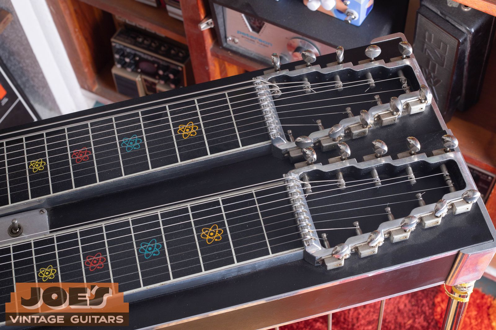 Emmons D-10 push-pull pedal steel guitar — Vintage Pedal Steel Guitars bought by Joe's Vintage Guitars
