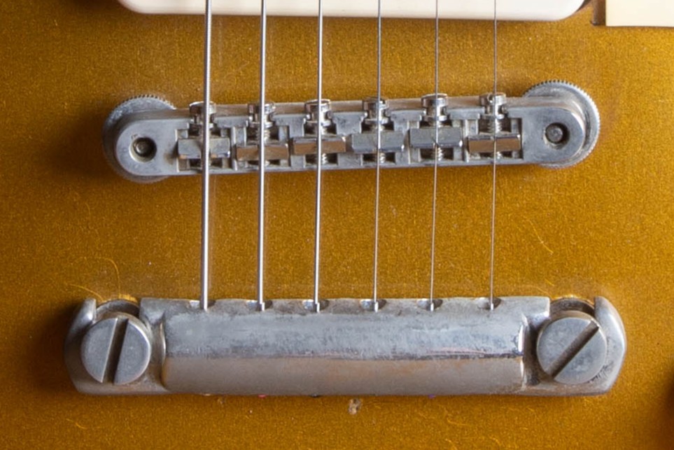 Gibson ABR-1 Tune-O-Matic bridge and aluminum stop bar tailpiece Les Paul