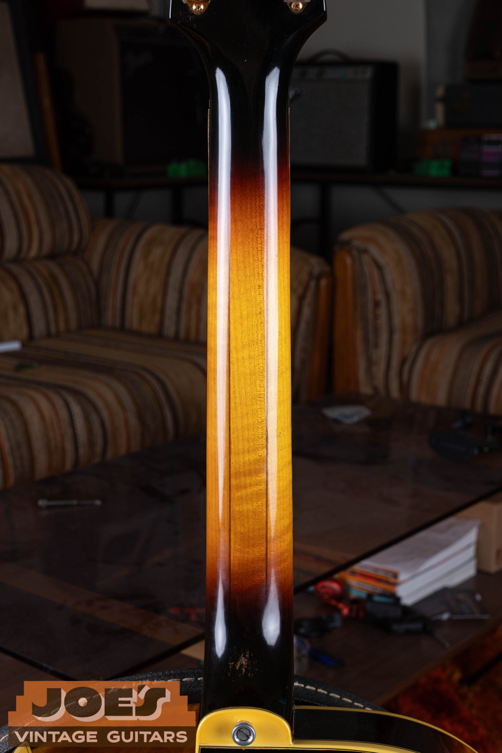 Gibson Byrdland 5-piece maple and mahogany laminated neck — construction used from 1962 onward