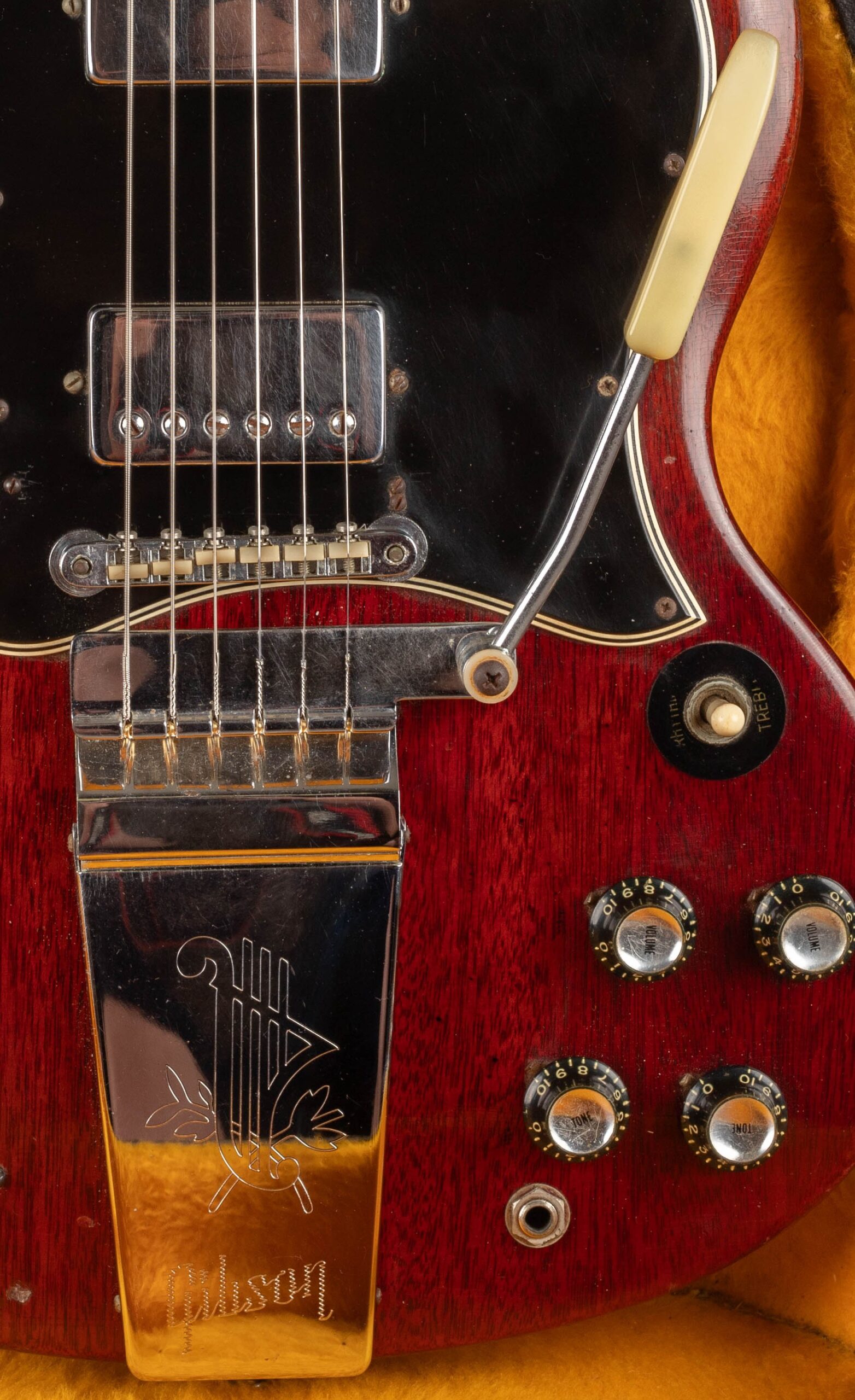 Gibson lyre vibrola tailpiece SG Les Paul 1963-1966