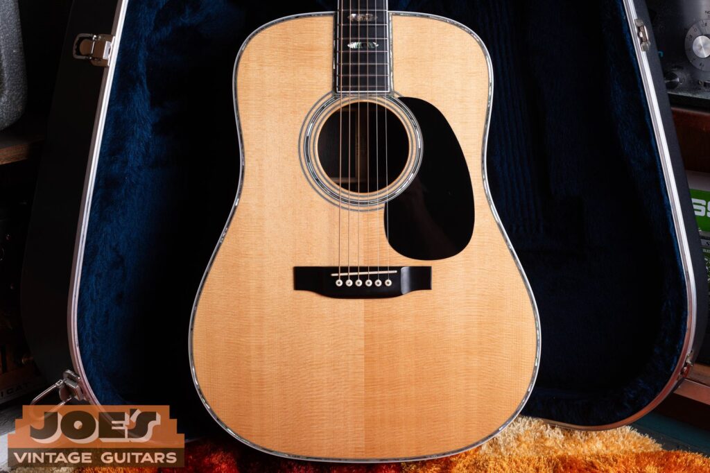 martin-d-45-brazilian-rosewood Classic Martin D-45 Acoustic Guitar with Elegant Detailing