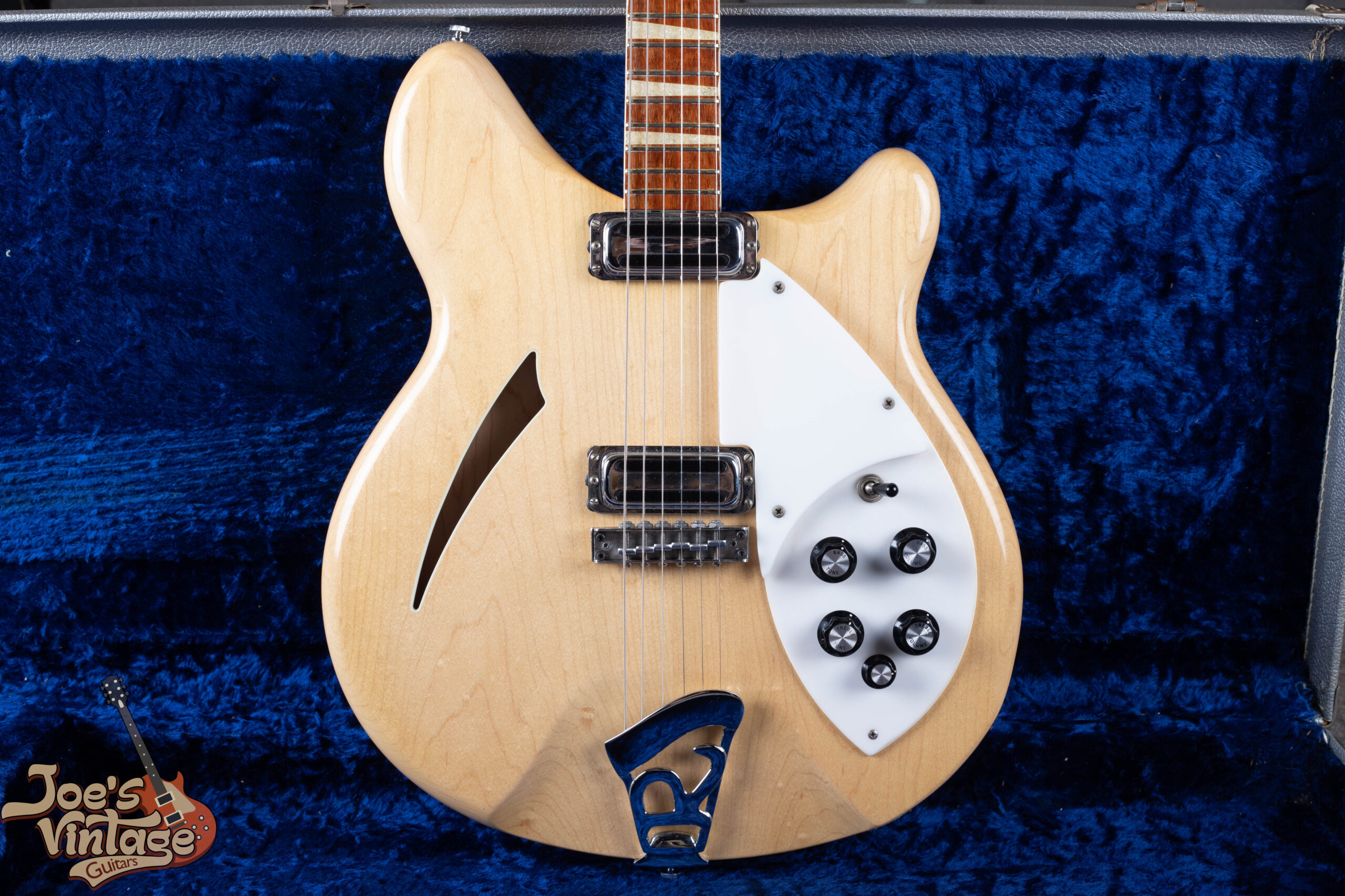 1960s Rickenbacker 360 in Mapleglo natural finish