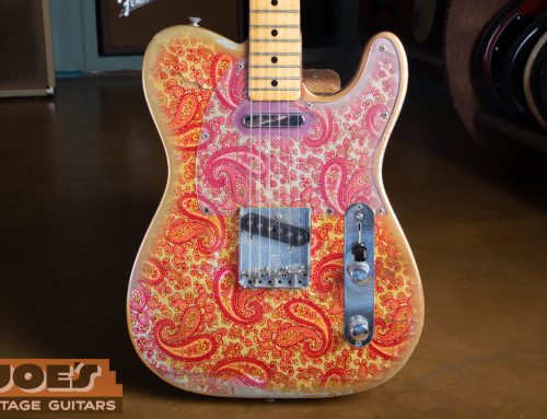 The Original 1968 & 1969 Pink Paisely Telecaster